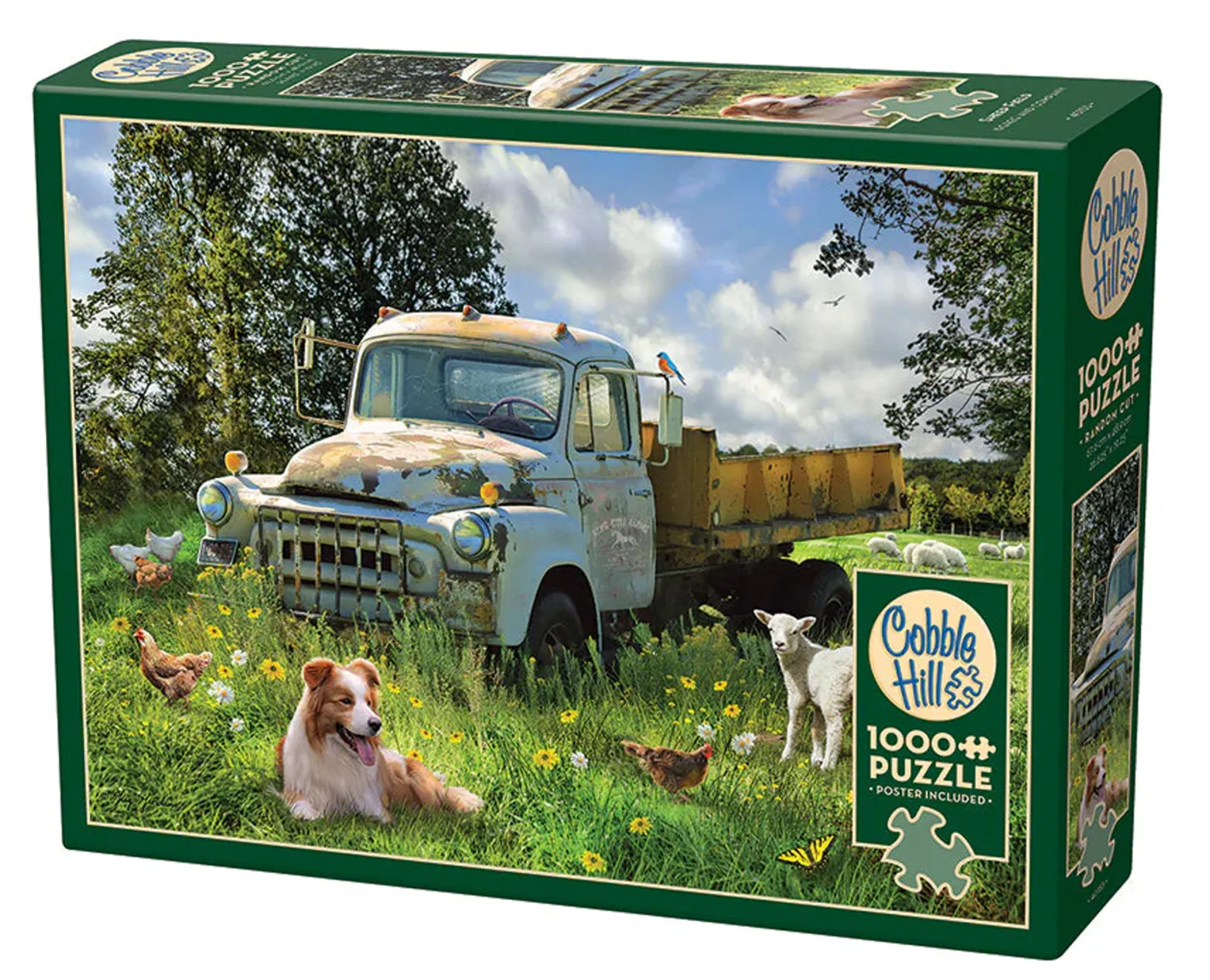 Puzzle 1000 el. Przerwa w pracy