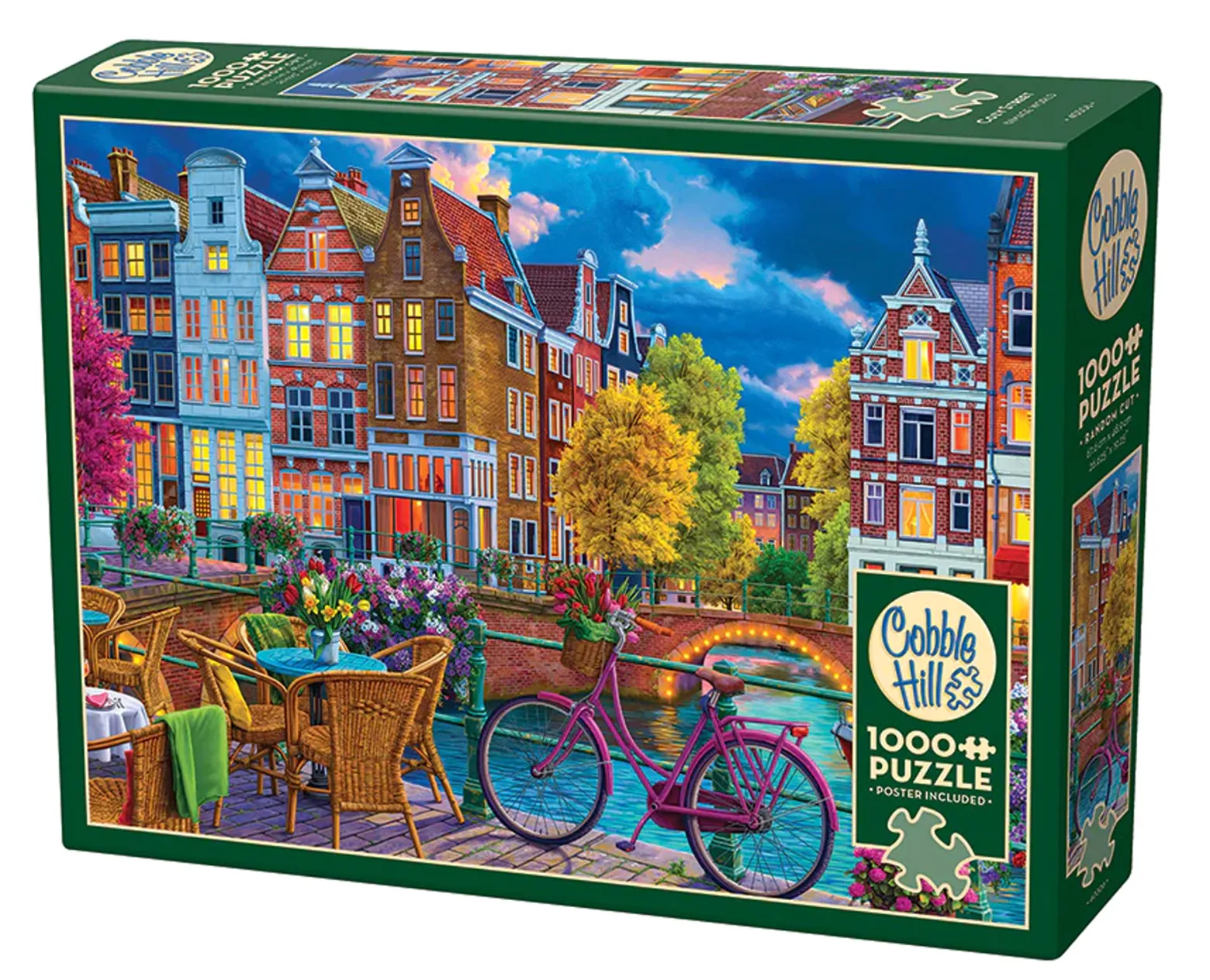 Puzzle 1000 el. Przytulna ulica