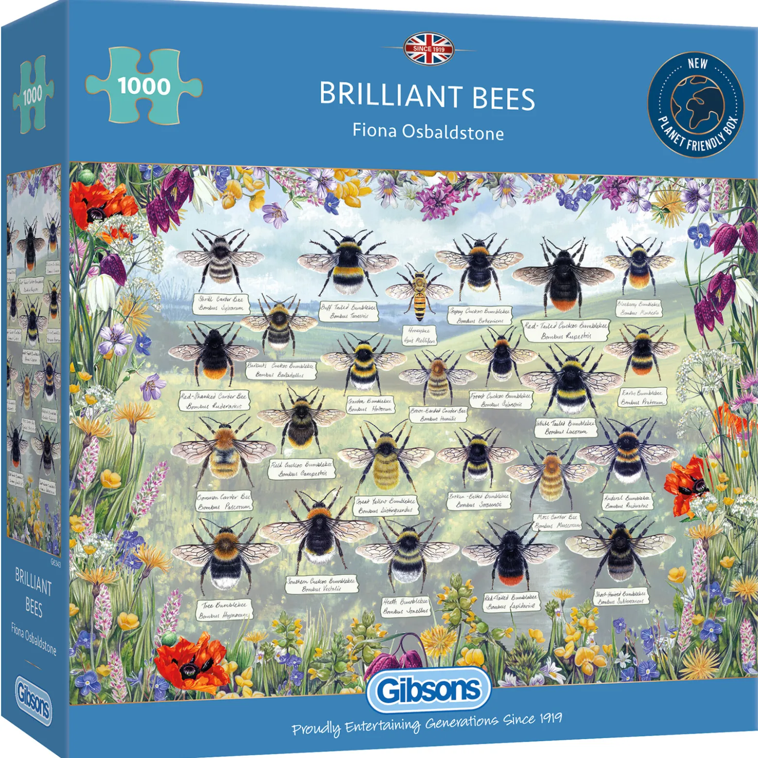 Puzzle 1000 el. Pszczoły