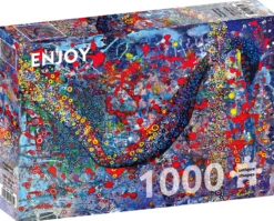 Puzzle 1000 el. Ptasie pióra