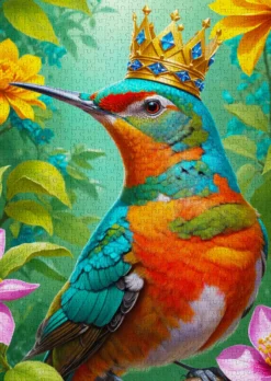 Puzzle 1000 el. Ptasi król