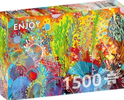 Puzzle 1500 el. Pustynne rośliny