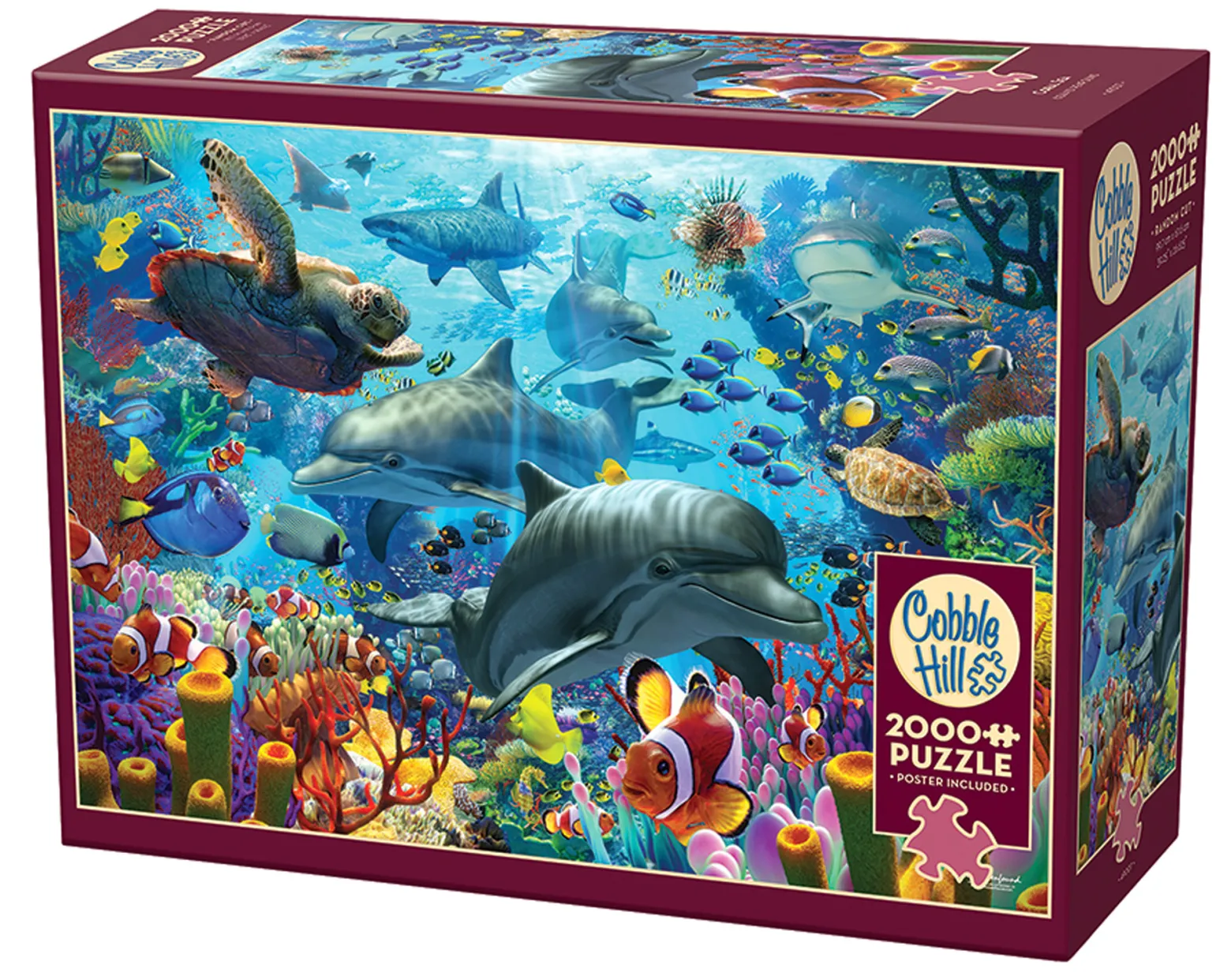 Puzzle 2000 el. Rafa koralowa