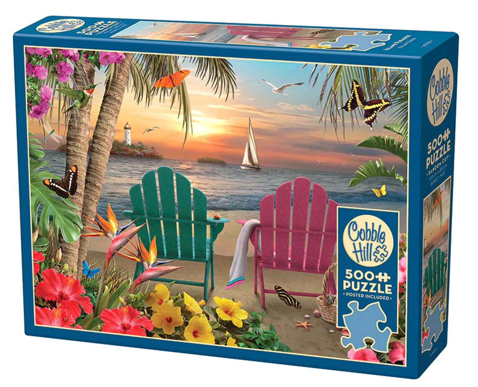 Puzzle 500 el. Rajska wyspa