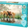 Puzzle 350 el. Rodzina koni