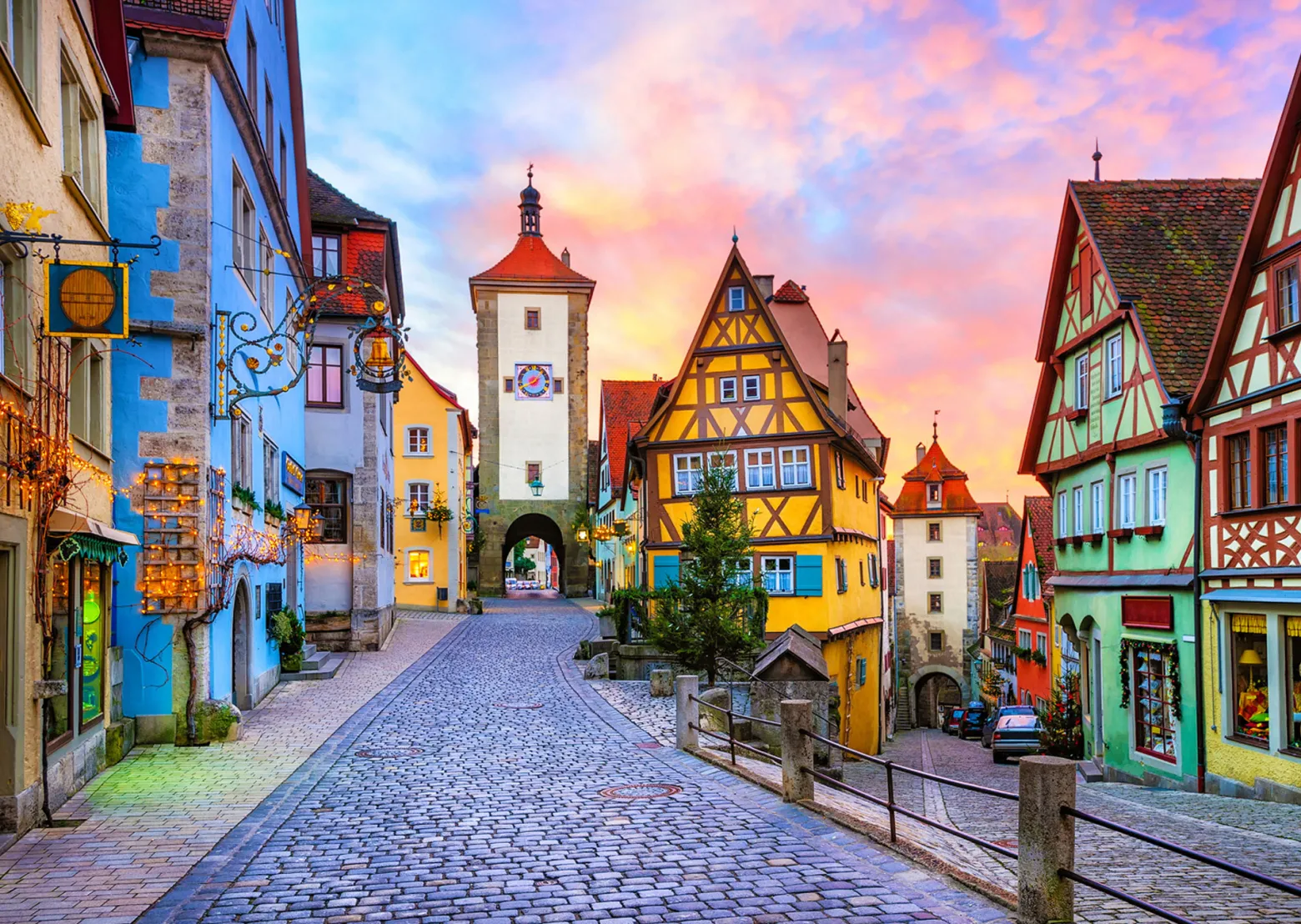 Puzzle 1000 el. Rothenburg ob der Tauber / Bawaria / Niemcy