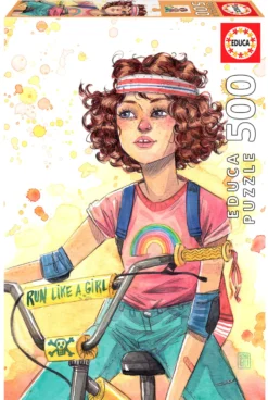 Puzzle 500 el. Run Like A Girl, Esther Gili