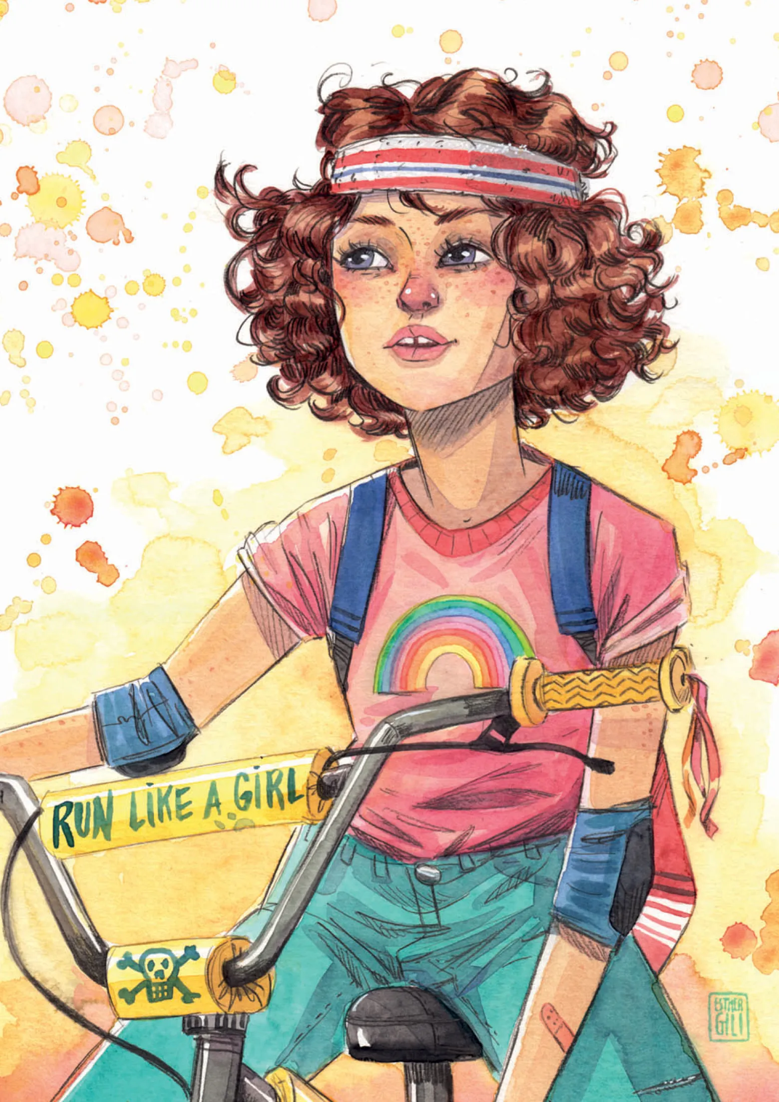 Puzzle 500 el. Run Like A Girl, Esther Gili