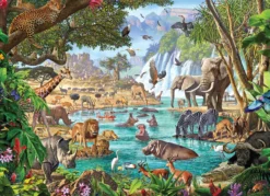 Puzzle 350 el. Rzeka życia