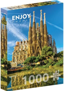 Puzzle 1000 el. Sagrada Familia / Barcelona / Hiszpania