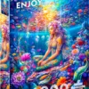 Puzzle 1000 el. Samotność w morskich głębinach
