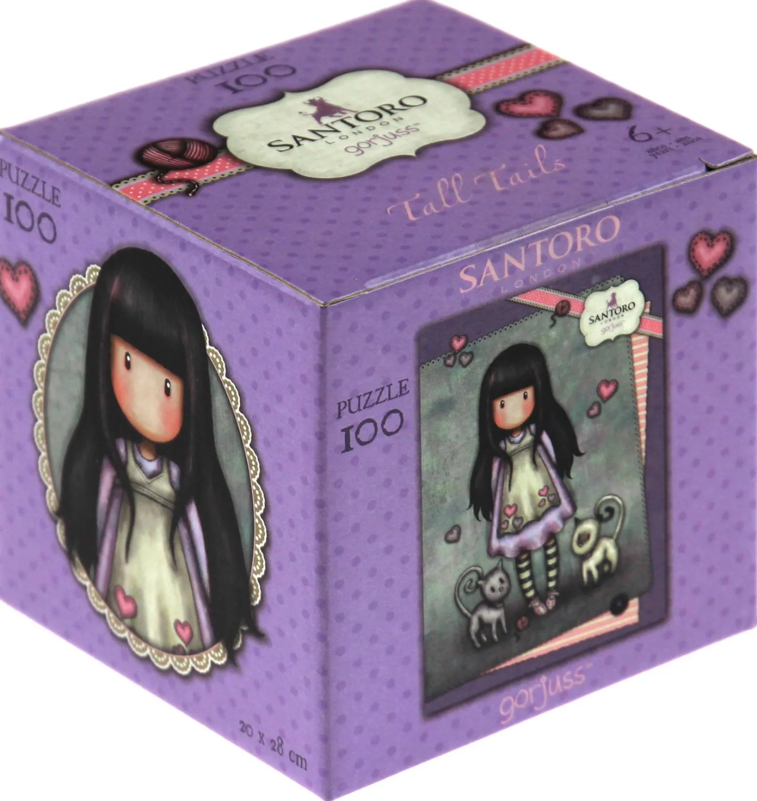 Puzzle 100 el. Santoro Gorjuss - Kocie mruczenie