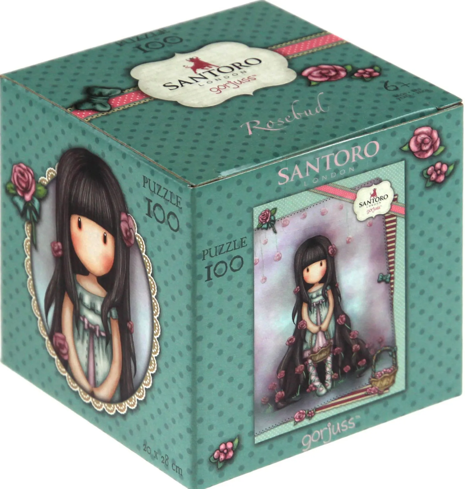 Puzzle 100 el. Santoro Gorjuss - Pączek róży