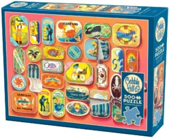 Puzzle 500 el. Sardynki i przyjaciele