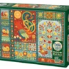 Puzzle 1000 el. Skandynawski patchwork