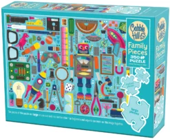 Puzzle 350 el. Skarby z dziecięcej szuflady