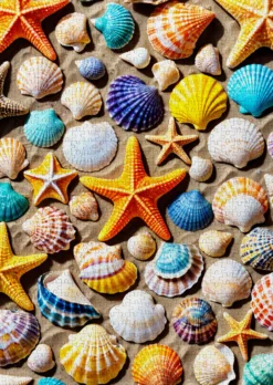 Puzzle 1000 el. Skarby z plaży