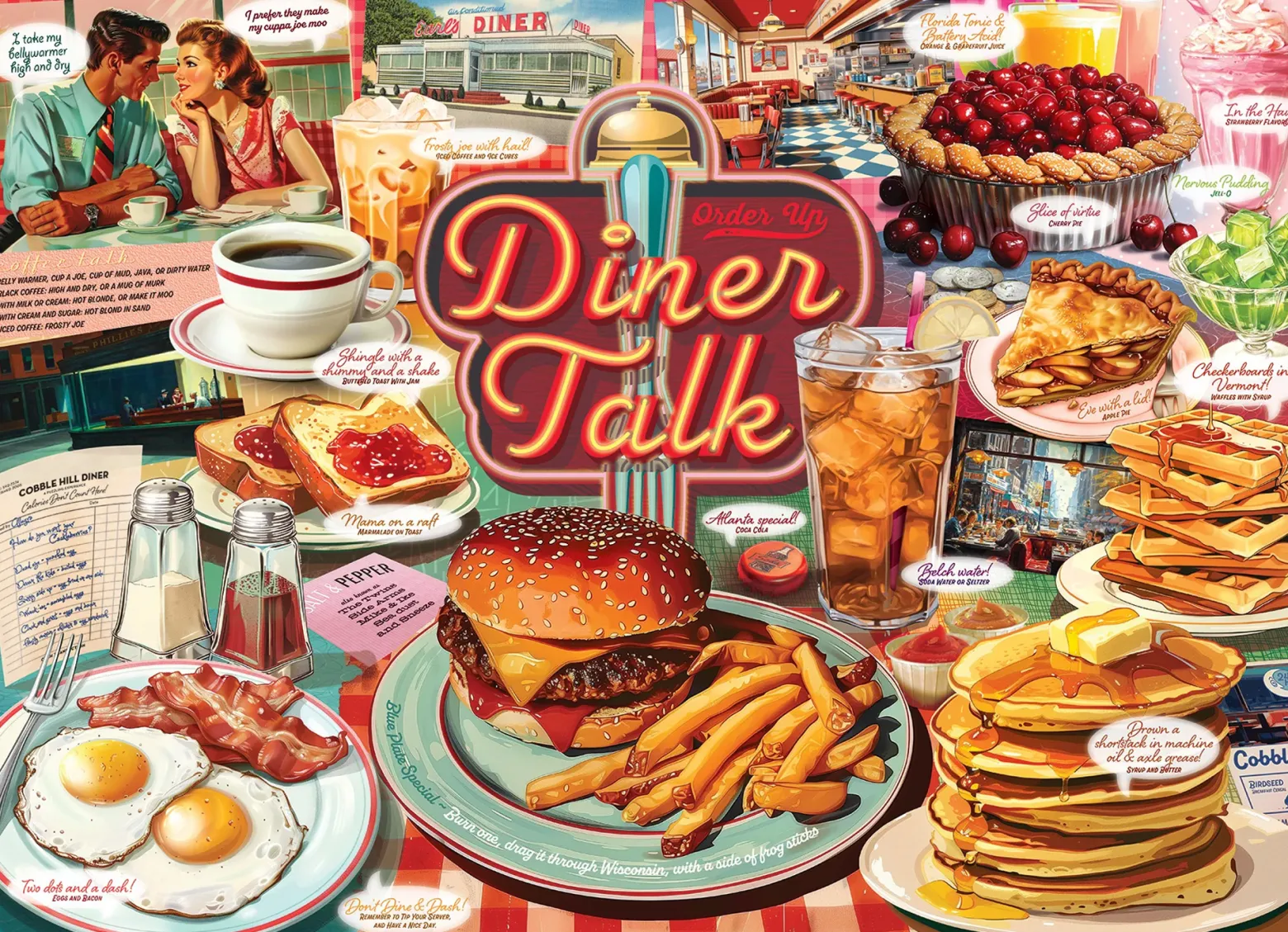 Puzzle 500 el. Smakowita nostalgia