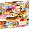 Puzzle 1000 el. Słodkie przysmaki