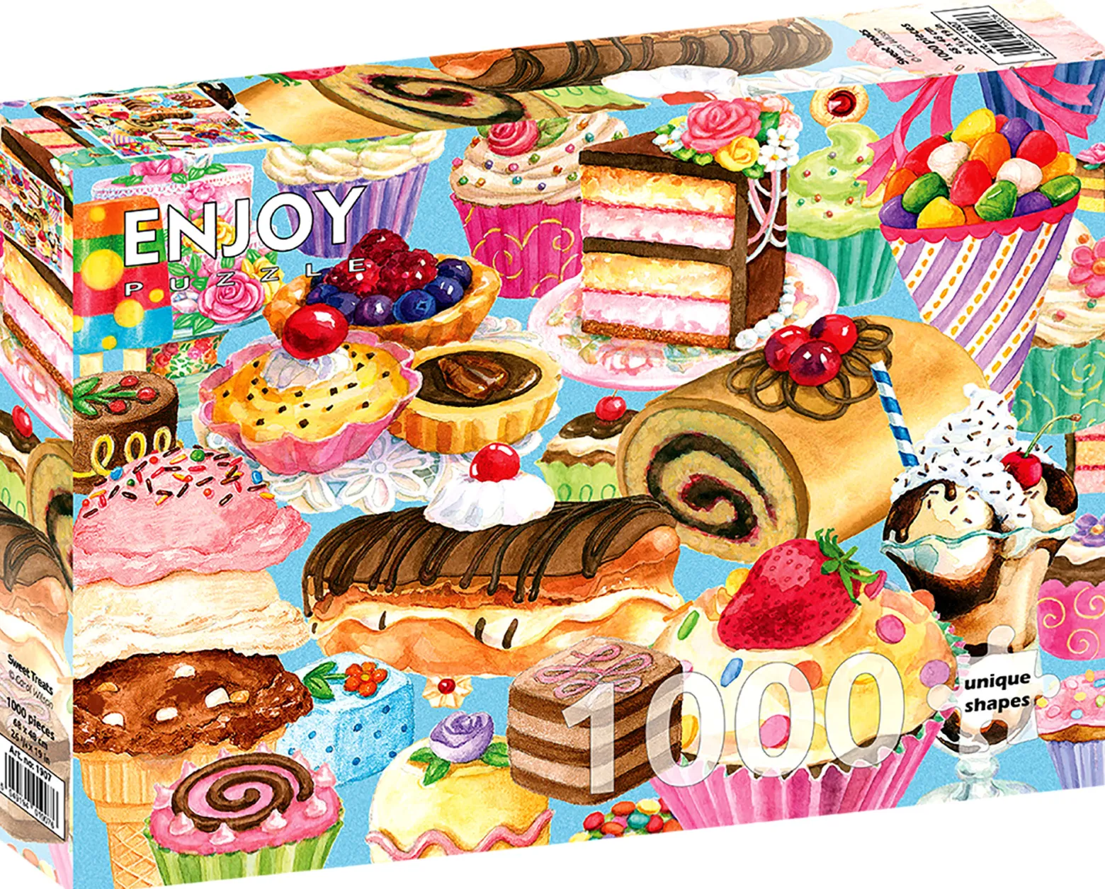 Puzzle 1000 el. Słodkie przysmaki