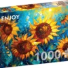 Puzzle 1000 el. Słoneczniki