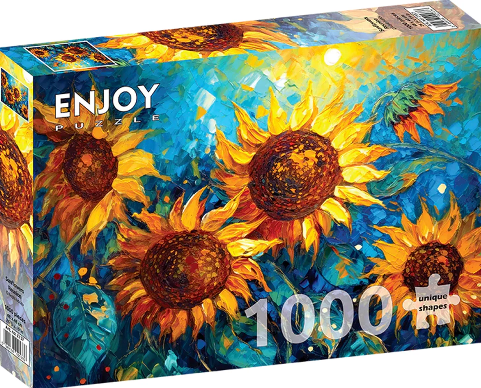 Puzzle 1000 el. Słoneczniki