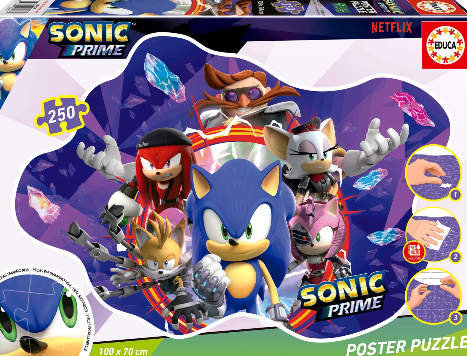 Puzzle 250 el. Sonic Prime