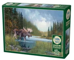 Puzzle 1000 el. Spacer nad rzeką