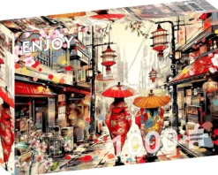 Puzzle 1000 el. Spacer po Tokio / Japonia