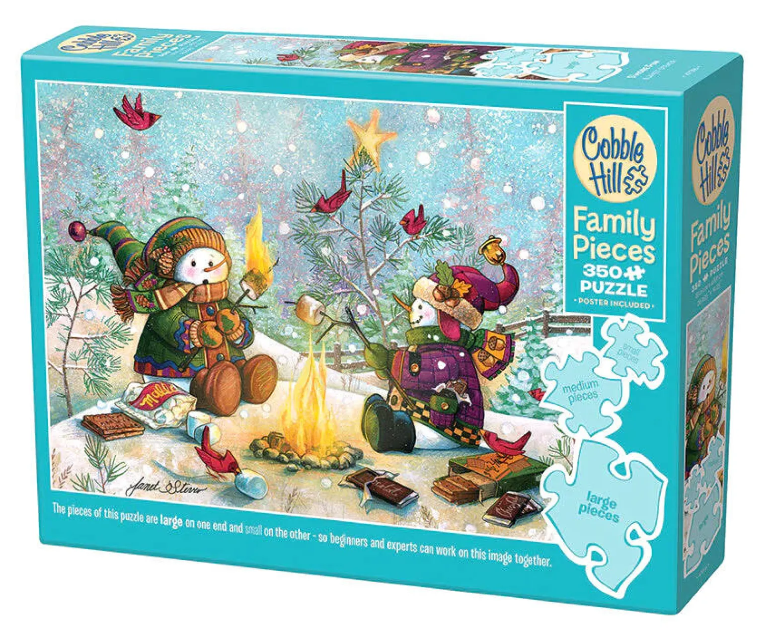 Puzzle 350 el. Spotkanie przy ognisku