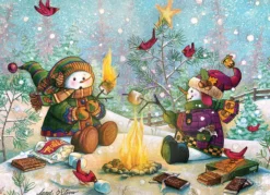Puzzle 350 el. Spotkanie przy ognisku