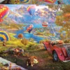 Puzzle 3000 el. Start balonów