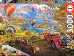 Puzzle 3000 el. Start balonów