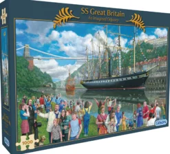 Puzzle 1000 el. Statek SS Great Britain