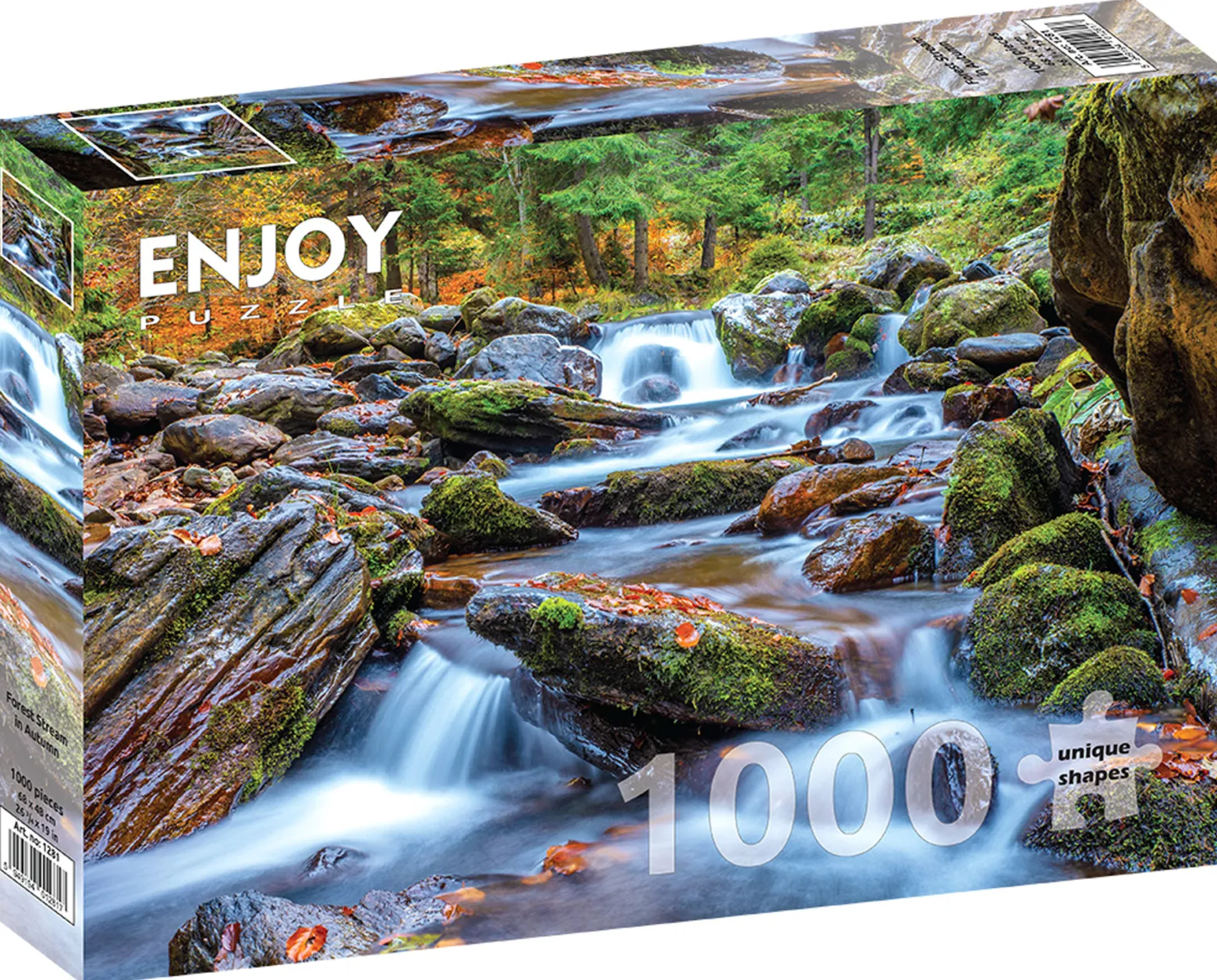 Puzzle 1000 el. Strumień w lesie