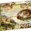 Puzzle 1000 el. Stworzenie Adama, Michał Anioł