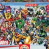 Puzzle 1000 el. Superbohaterowie i złoczyńcy Marvela