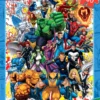 Puzzle 500 el. Superbohaterowie Marvela