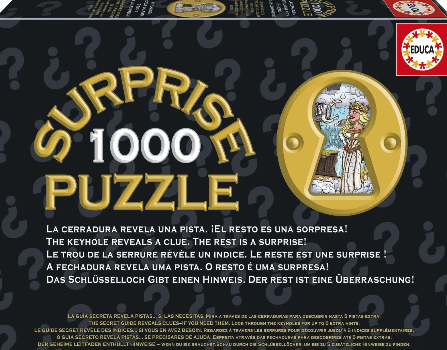Puzzle 1000 el. (Surprise Puzzle) Rycerze