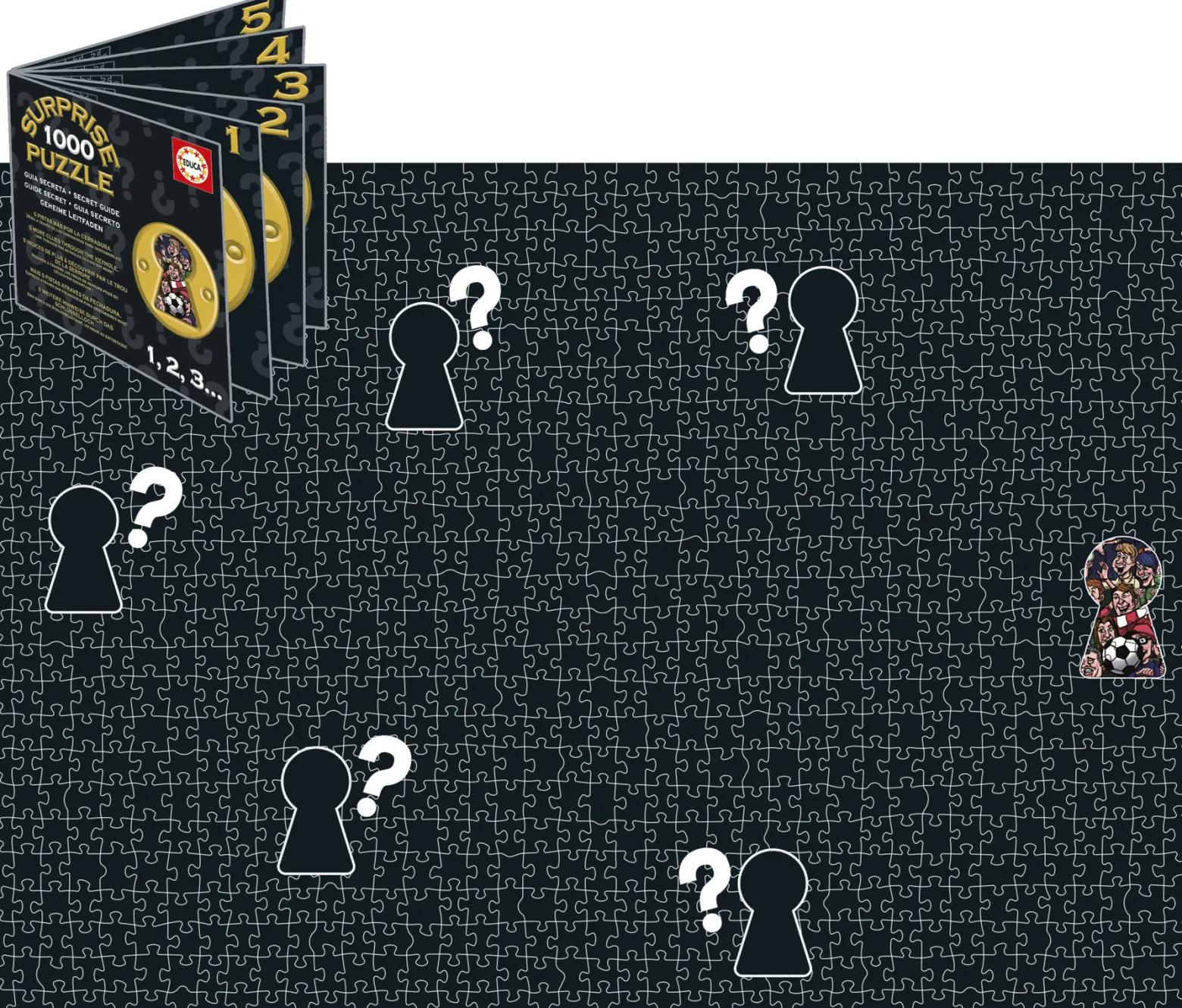 Puzzle 1000 el. (Surprise Puzzle) Strzelaj!