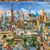 Puzzle 2000 el. Symbole Europy