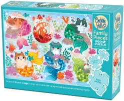 Puzzle 350 el. Syrenkotki
