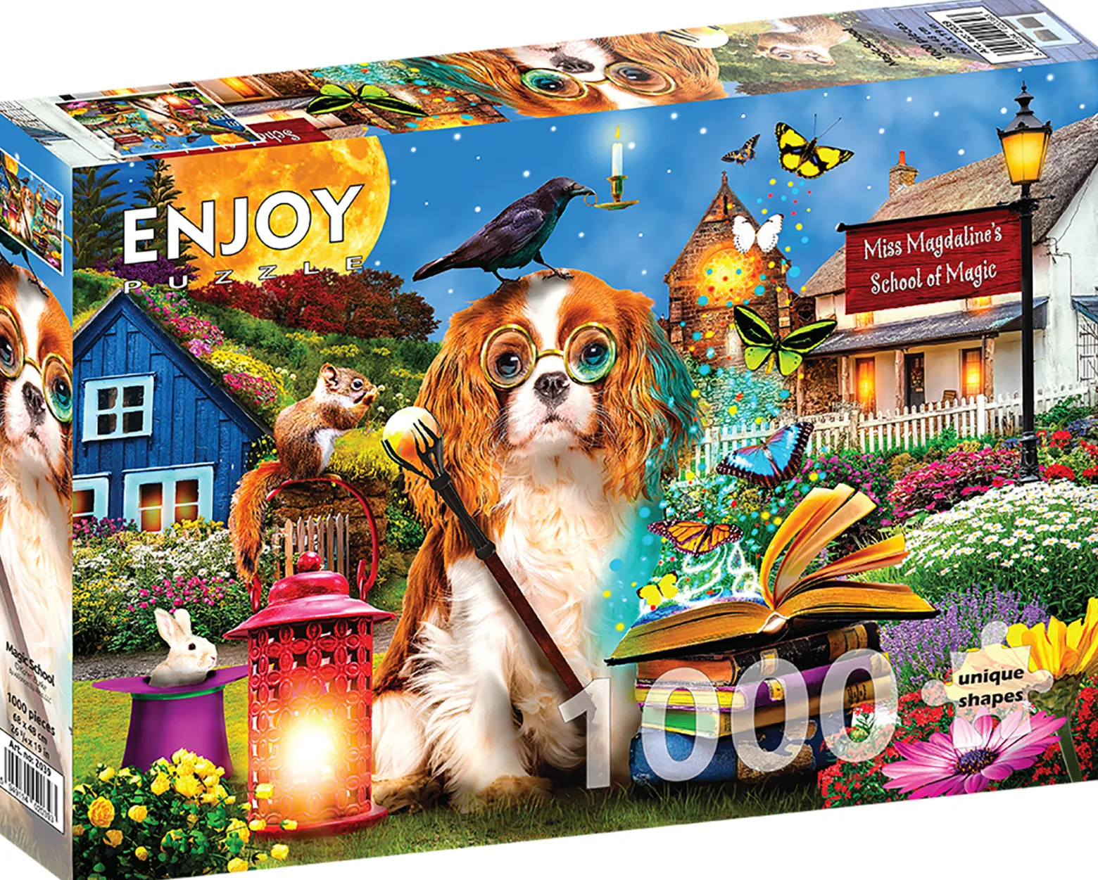 Puzzle 1000 el. Szkoła magii