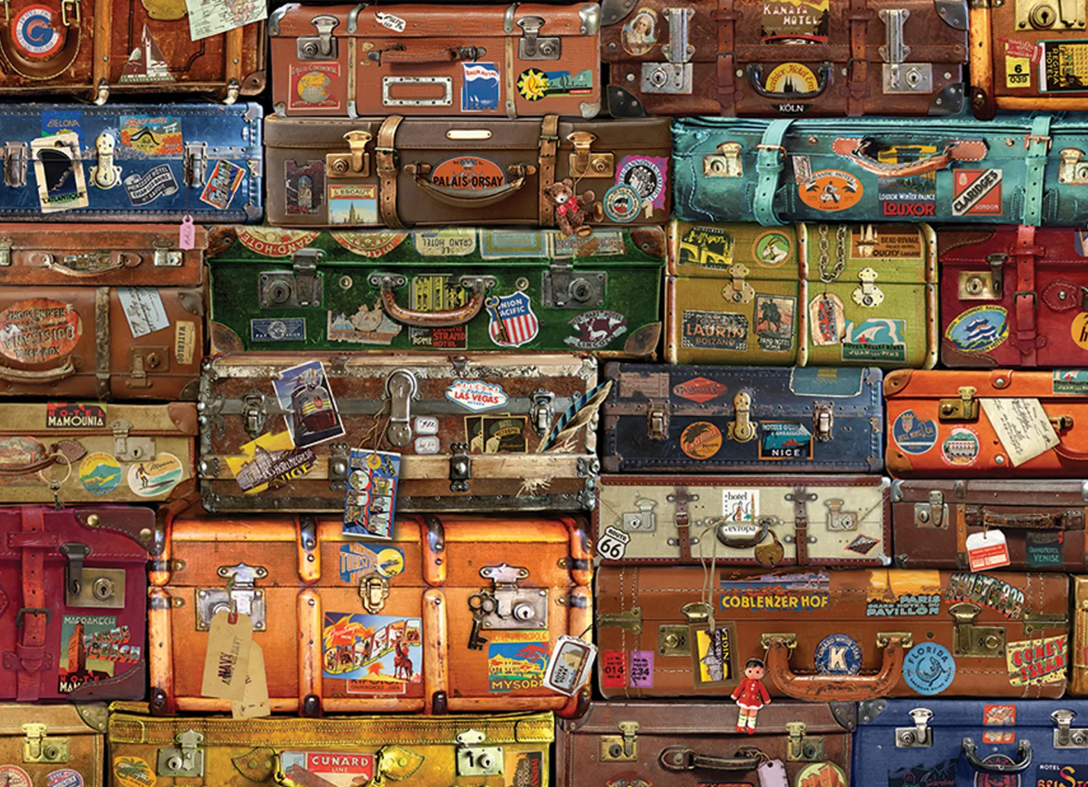 Puzzle 1000 el. Torby podróżne