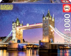 Puzzle 1000 el. Tower Bridge / Londyn / Anglia (fluorescencyjne)