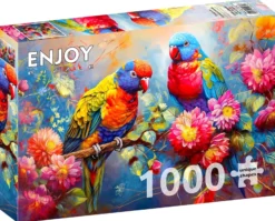 Puzzle 1000 el. Tropikalni towarzysze