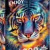 Puzzle 1000 el. Tygrys