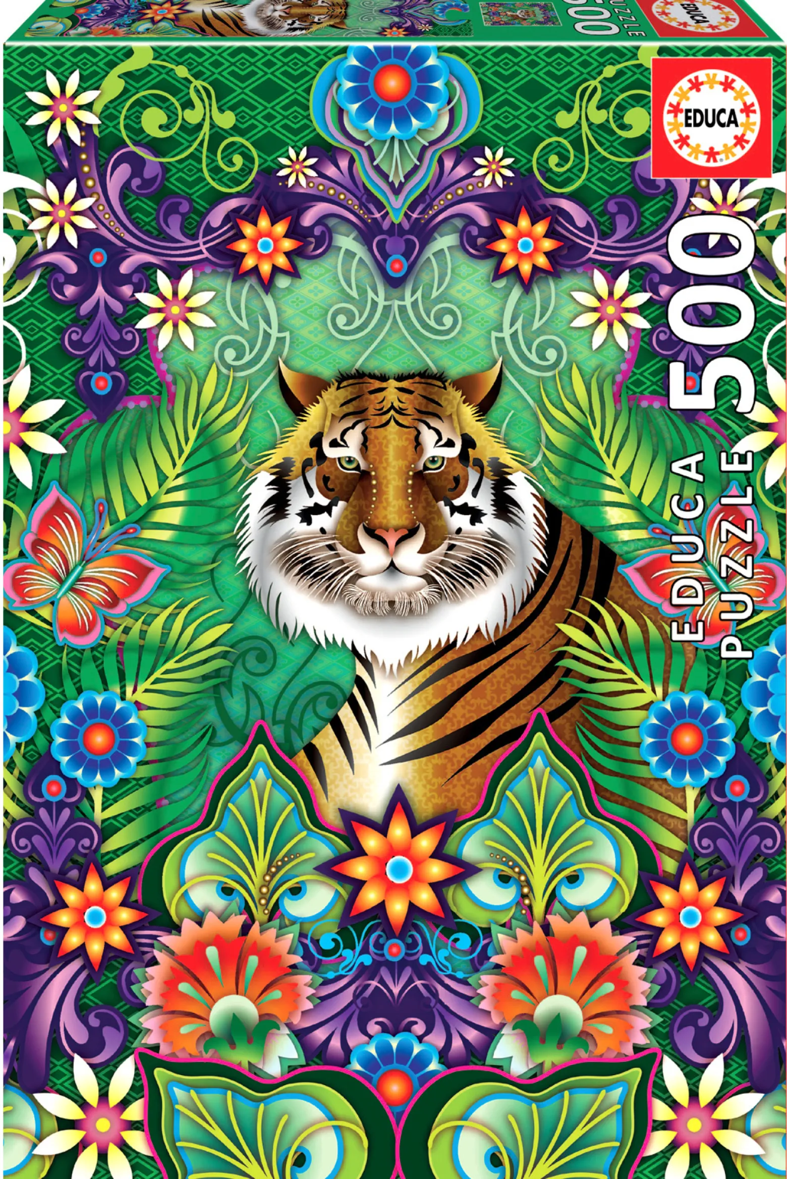 Puzzle 500 el. Tygrys bengalski, Catalina Estrada