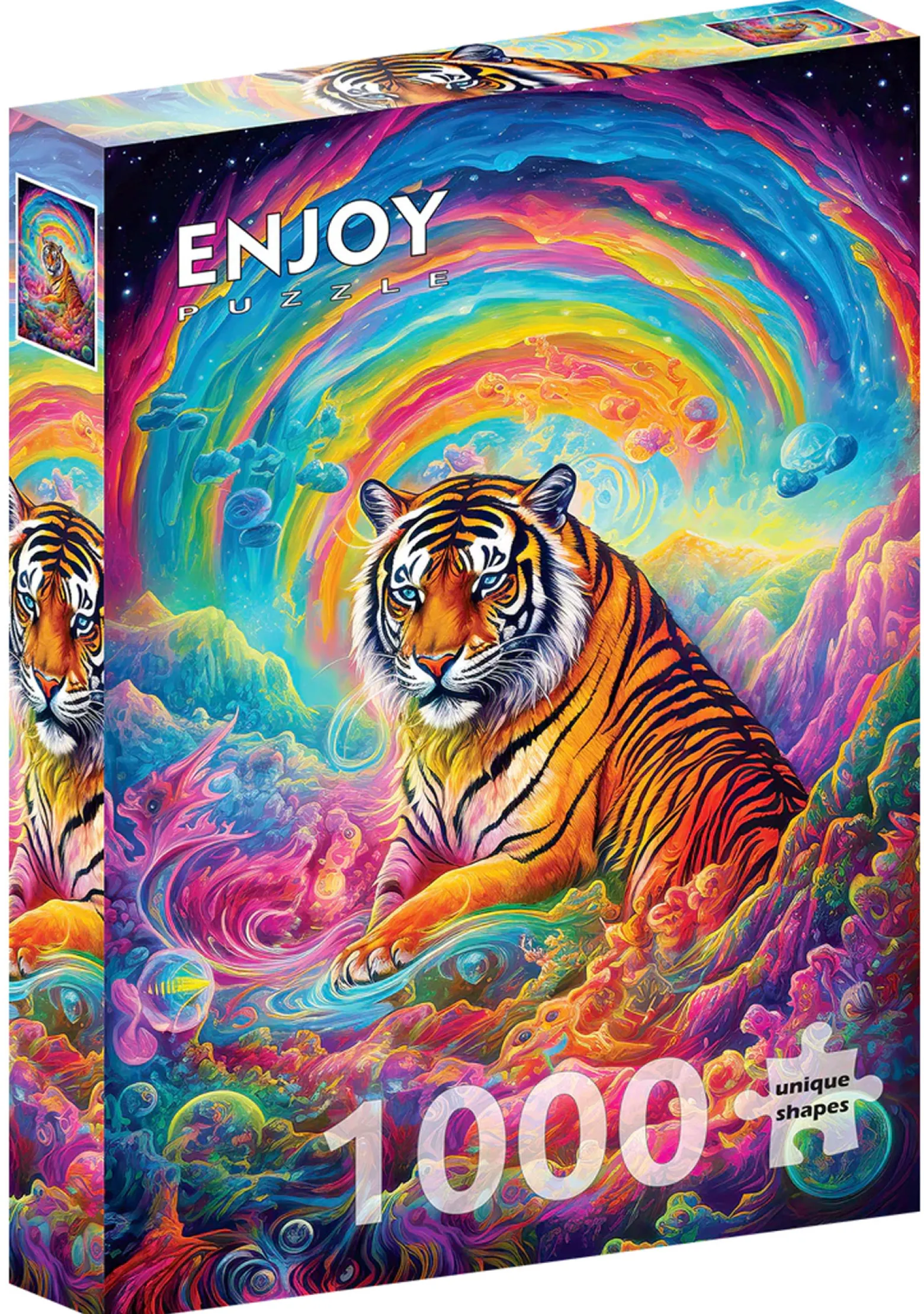 Puzzle 1000 el. Tygrys w niebie