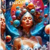 Puzzle 1000 el. Władczyni kosmosu
